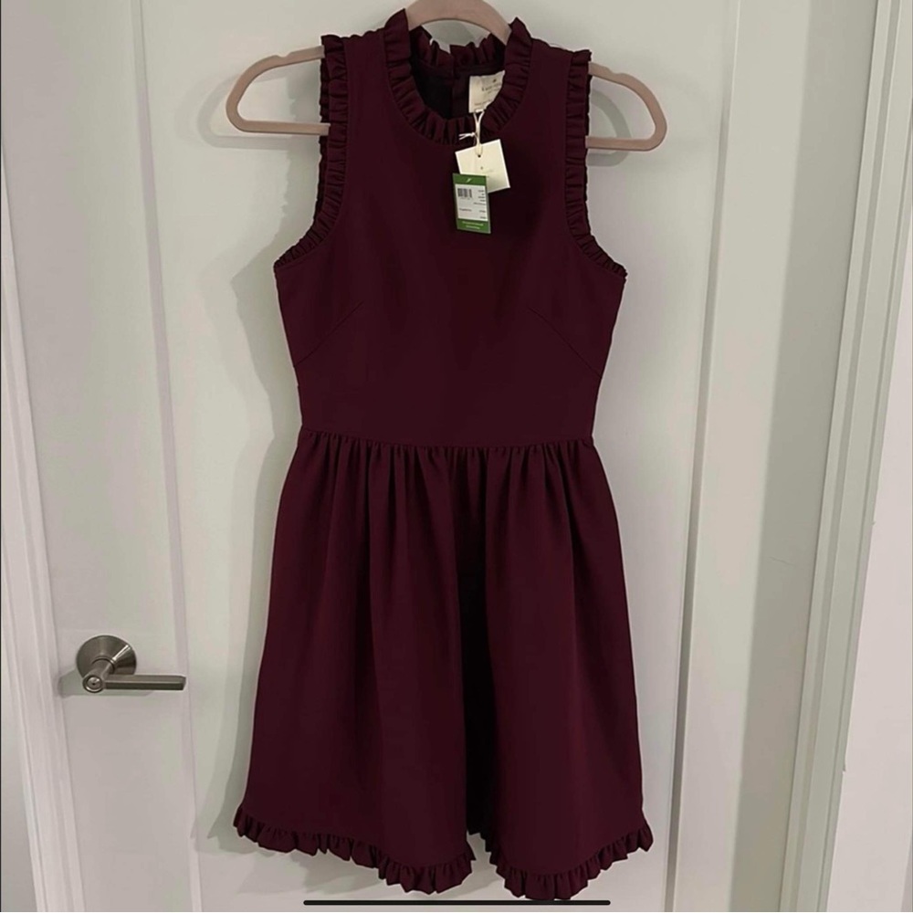 ✨🆕✨Brand New Kate Spade Ruffle Fit and Flare Dress